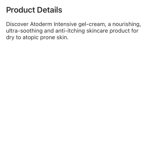 Bioderma Atoderm Intensive gel-creme - Picture 5 of 6